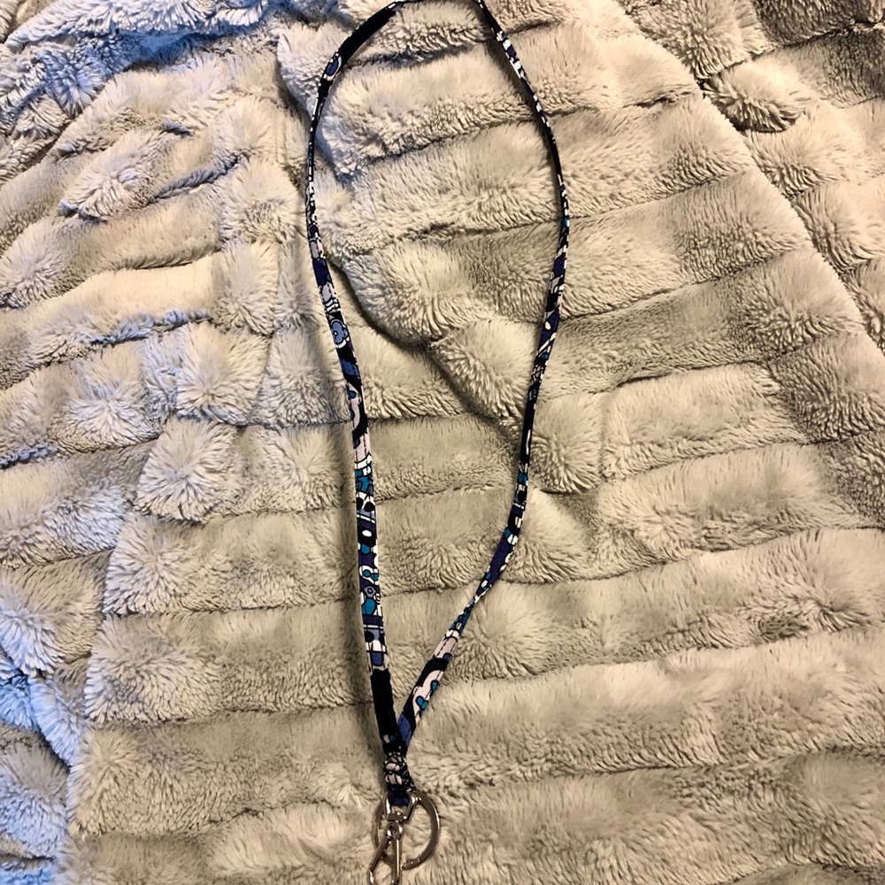 Vera Bradley lanyard. NEVER USED.